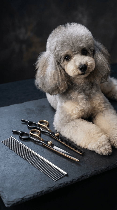 6.5 Inch Pet Grooming Scissors Kit - Alpha Tails