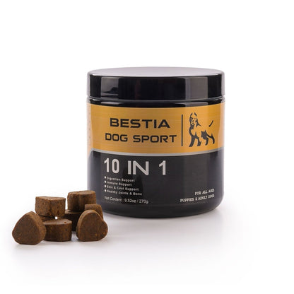 BDS 10 in 1 Dog Food Supplement - Alpha Tails