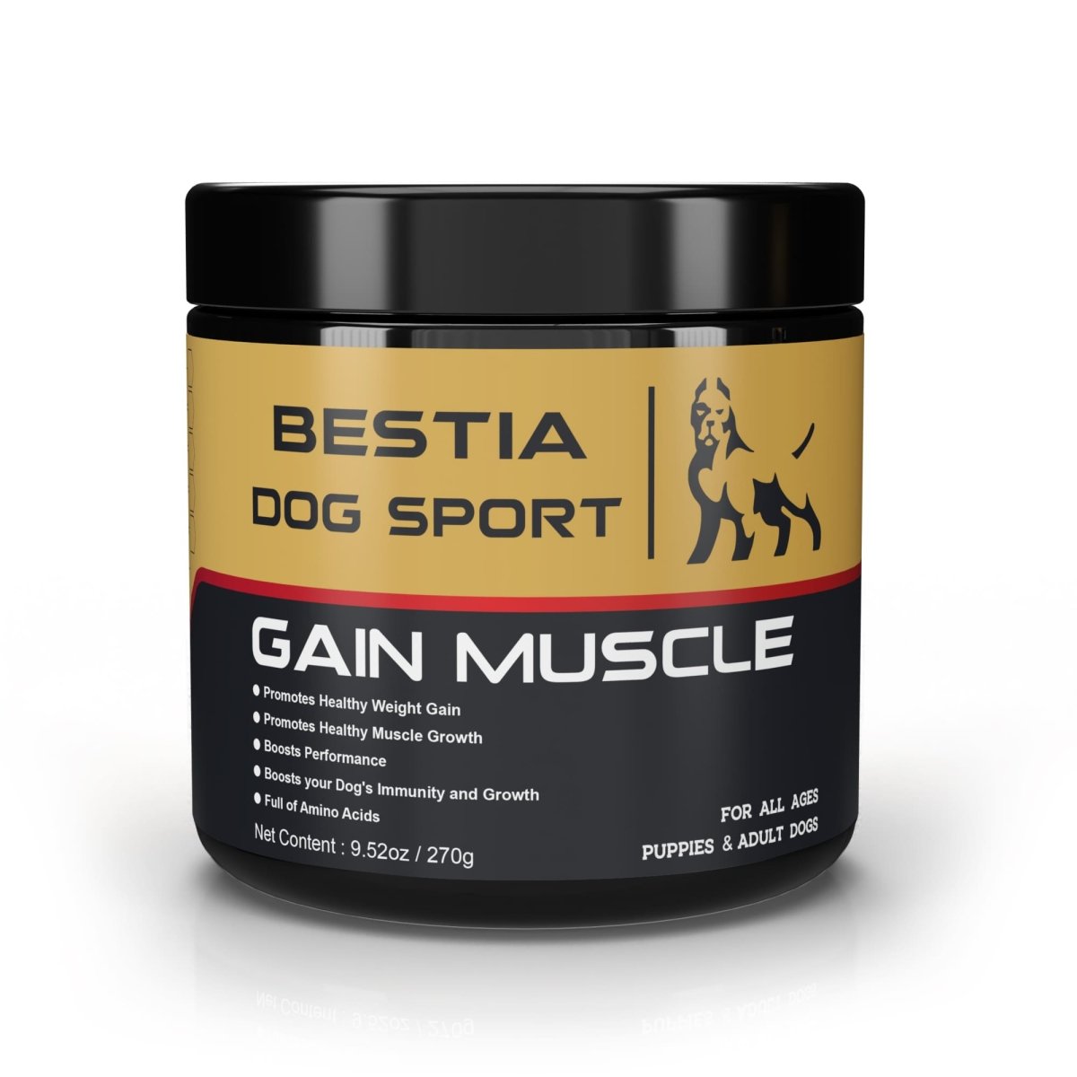 BDS Gain Muscle Dog Food Supplement - Alpha Tails