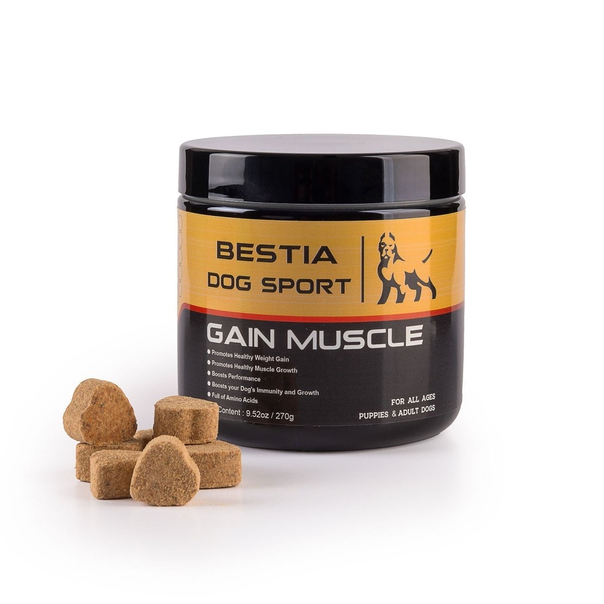 BDS Gain Muscle Dog Food Supplement - Alpha Tails