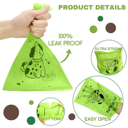 Biodegradable Lavender Scented Pet Poop Bags - Alpha Tails