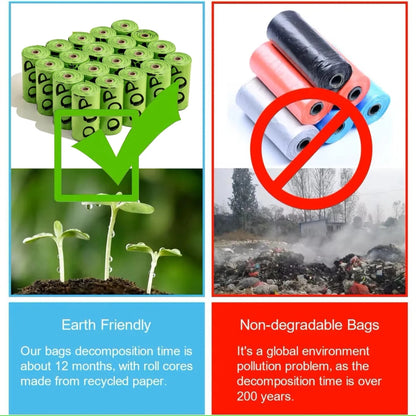 Biodegradable Lavender Scented Pet Poop Bags - Alpha Tails