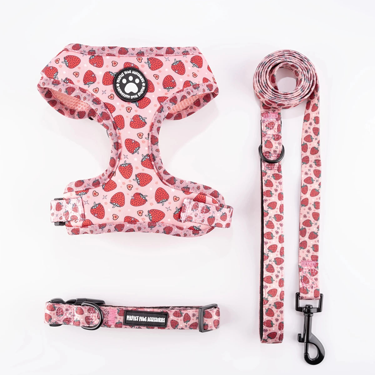Breathable Adjustable Dog Harness & Leash Set - Alpha Tails