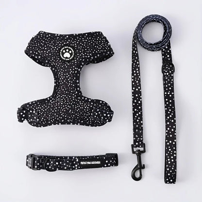 Breathable Adjustable Dog Harness & Leash Set - Alpha Tails