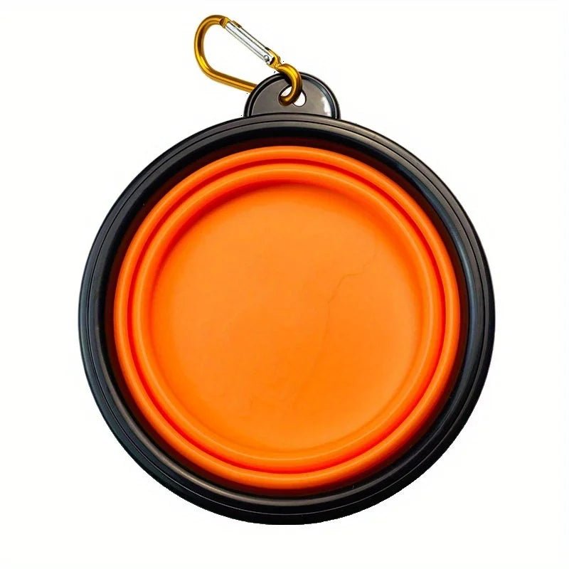 Folding Portable Dog Bowl - Alpha Tails