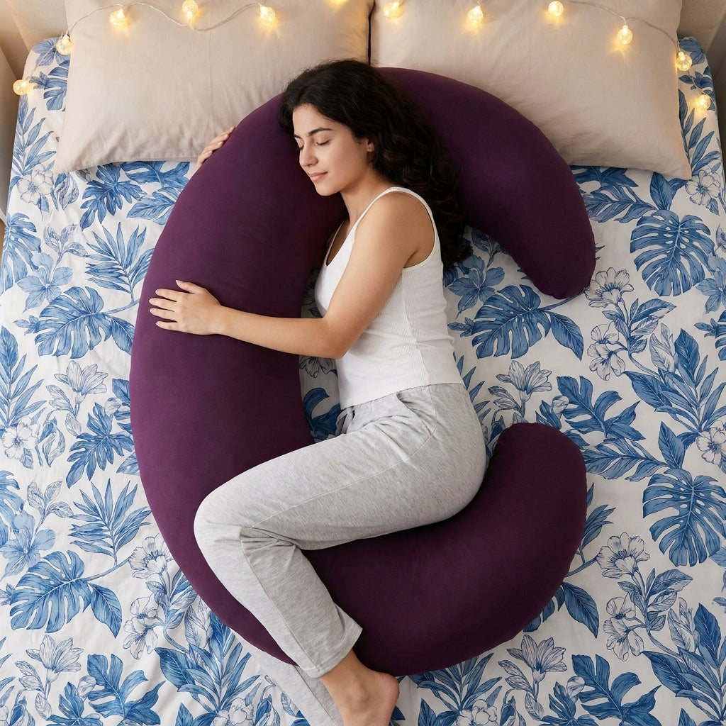 ALPHA TAILS - CUDDLE BODY PILLOW FOR SIDE SLEEPERS