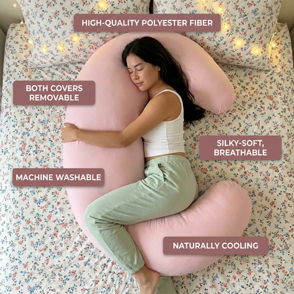ALPHA TAILS - CUDDLE BODY PILLOW FOR SIDE SLEEPERS