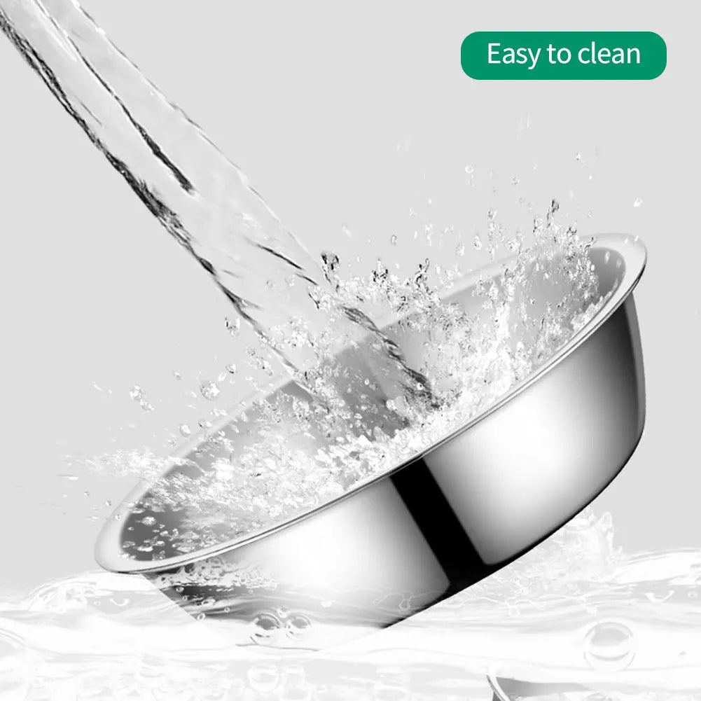 Large Capacity Stainless Steel Dog Bowl - Alpha Tails