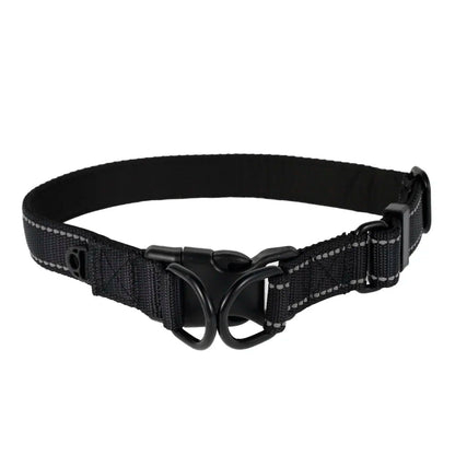 Reflective Nylon Dog Collar - Alpha Tails