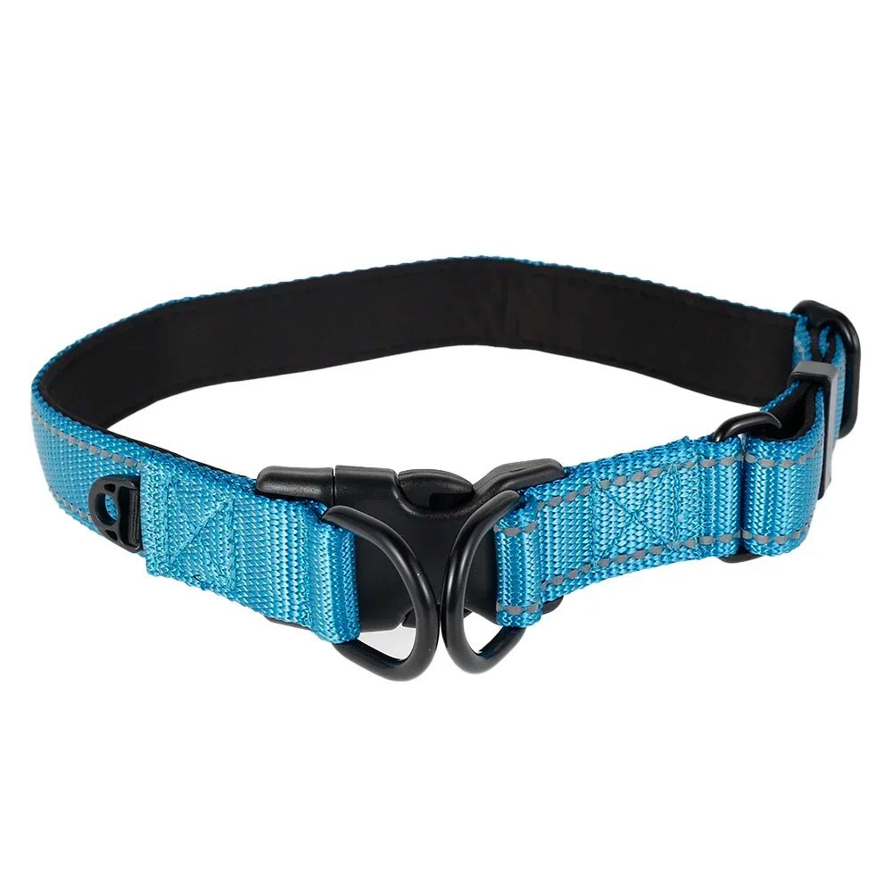 Reflective Nylon Dog Collar - Alpha Tails