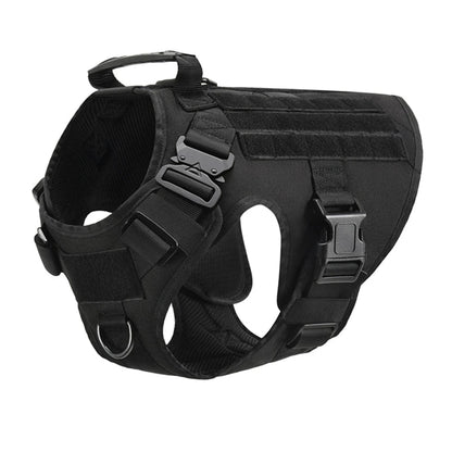 Tactical Military Dog Vest & Leash Set - Alpha Tails