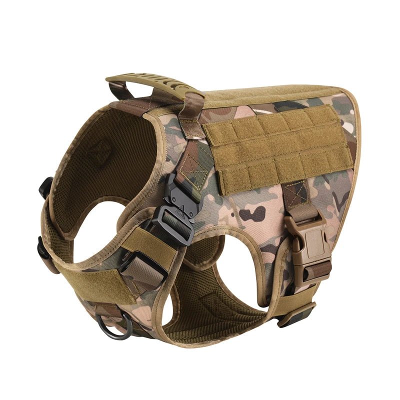 Tactical Military Dog Vest & Leash Set - Alpha Tails