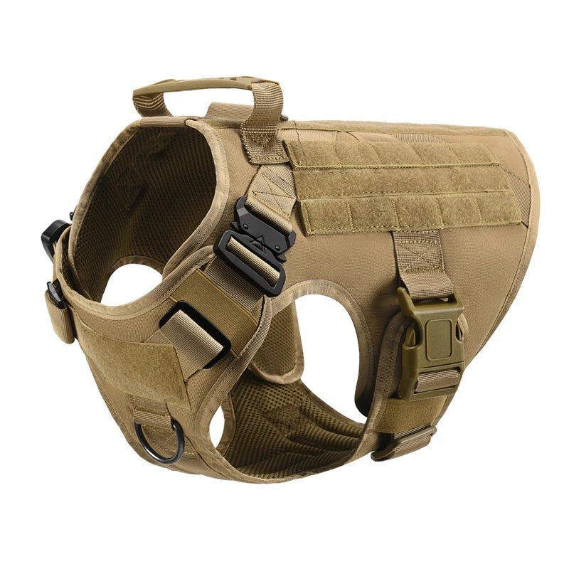 Tactical Military Dog Vest & Leash Set - Alpha Tails